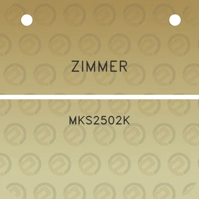 zimmer-mks2502k