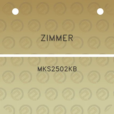 zimmer-mks2502kb