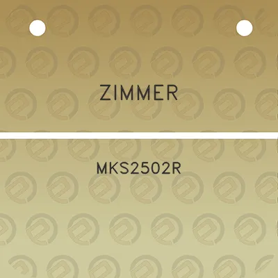 zimmer-mks2502r