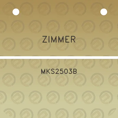 zimmer-mks2503b