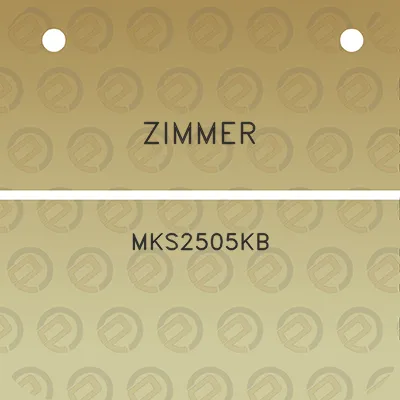 zimmer-mks2505kb