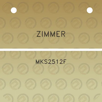 zimmer-mks2512f