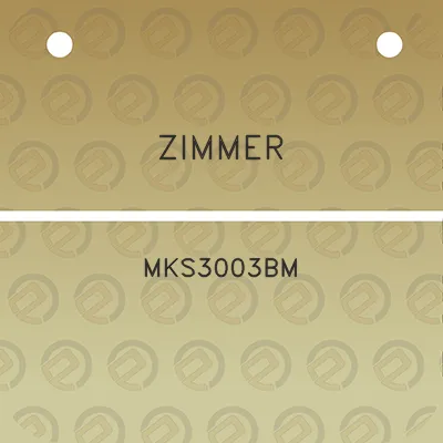 zimmer-mks3003bm