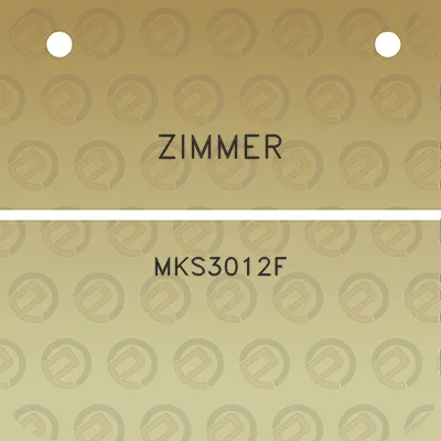 zimmer-mks3012f