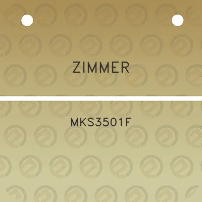 zimmer-mks3501f