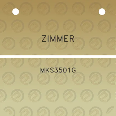 zimmer-mks3501g