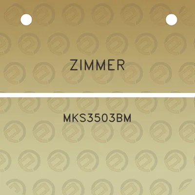 zimmer-mks3503bm