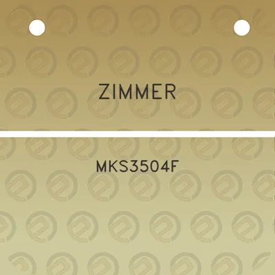 zimmer-mks3504f