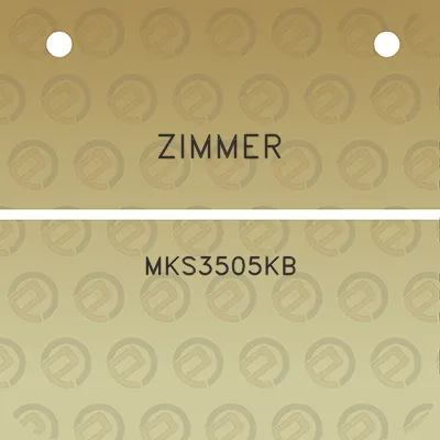 zimmer-mks3505kb