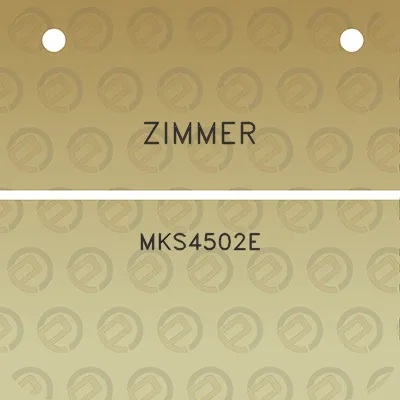 zimmer-mks4502e