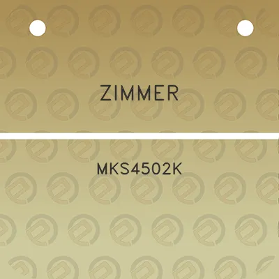 zimmer-mks4502k