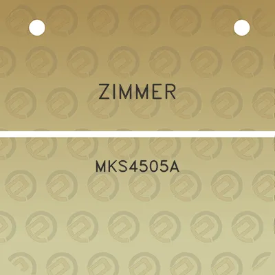 zimmer-mks4505a