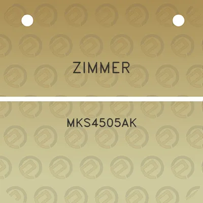 zimmer-mks4505ak