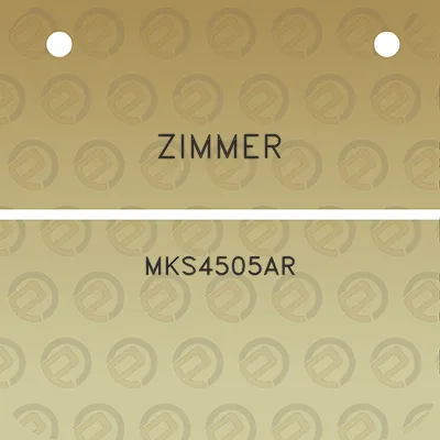 zimmer-mks4505ar