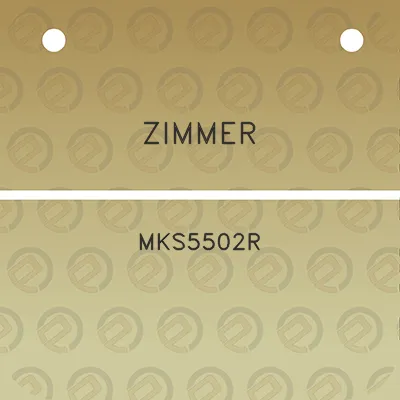 zimmer-mks5502r