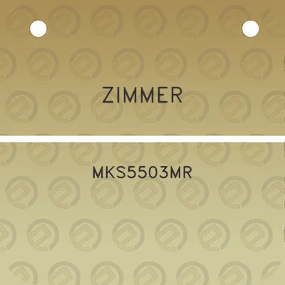 zimmer-mks5503mr