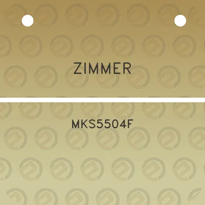 zimmer-mks5504f