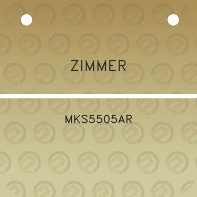 zimmer-mks5505ar