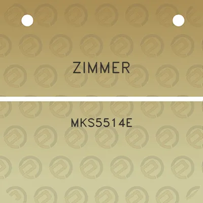 zimmer-mks5514e