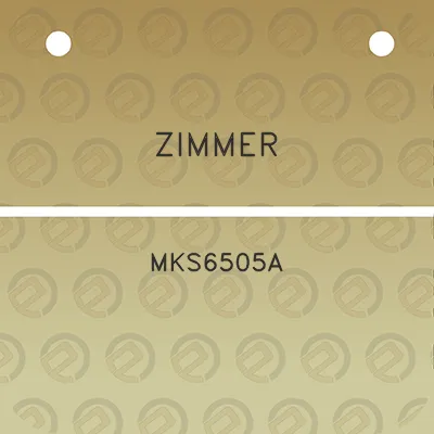 zimmer-mks6505a