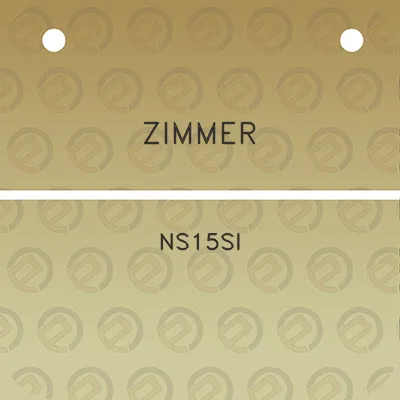 zimmer-ns15si