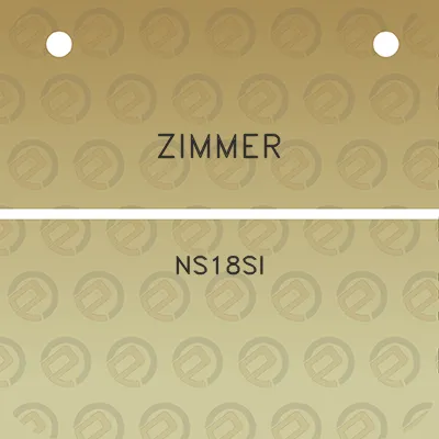 zimmer-ns18si