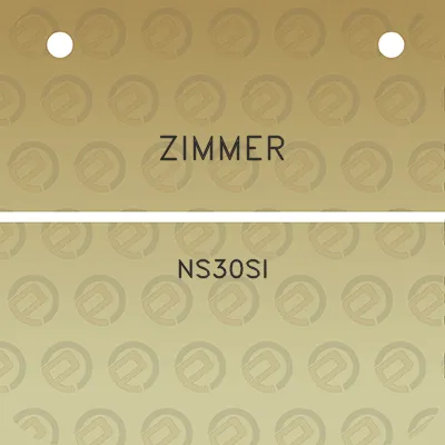 zimmer-ns30si