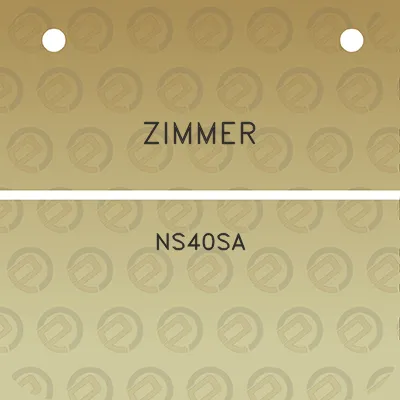 zimmer-ns40sa