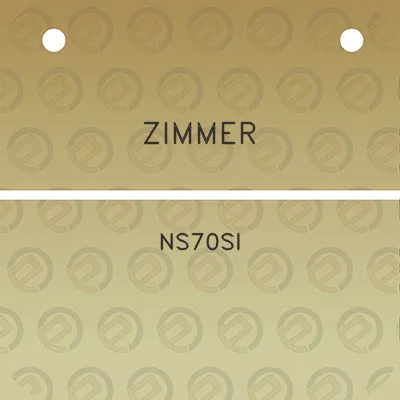 zimmer-ns70si