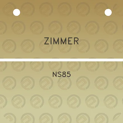 zimmer-ns85