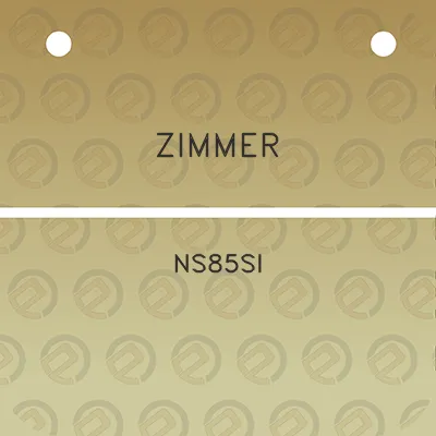 zimmer-ns85si