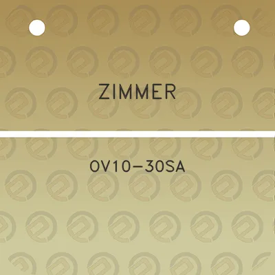 zimmer-ov10-30sa