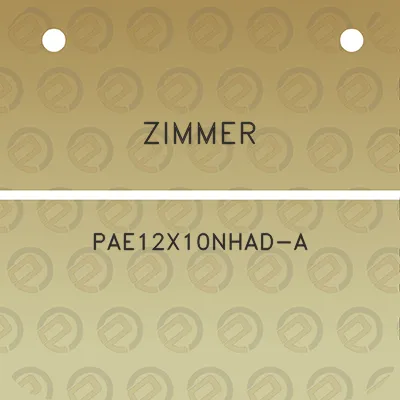 zimmer-pae12x10nhad-a