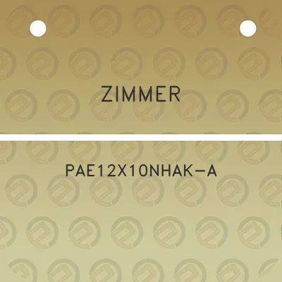 zimmer-pae12x10nhak-a