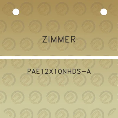 zimmer-pae12x10nhds-a