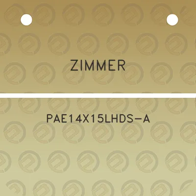 zimmer-pae14x15lhds-a