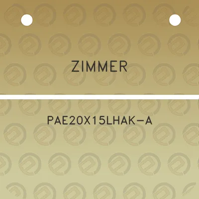 zimmer-pae20x15lhak-a