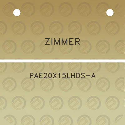 zimmer-pae20x15lhds-a