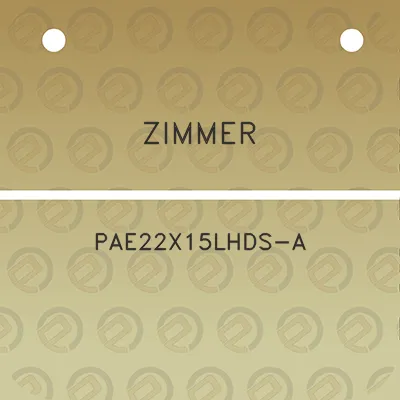 zimmer-pae22x15lhds-a