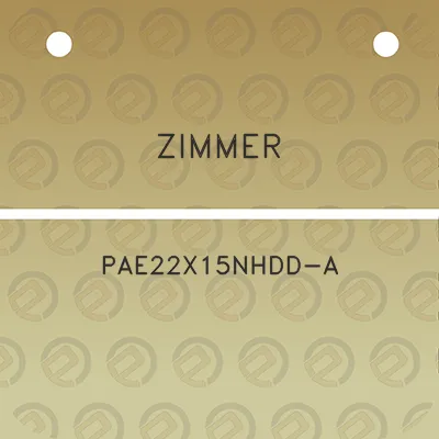 zimmer-pae22x15nhdd-a