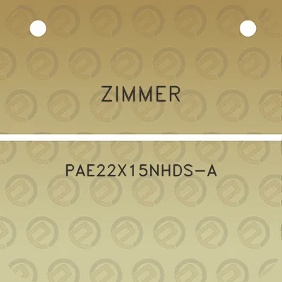 zimmer-pae22x15nhds-a