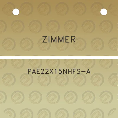 zimmer-pae22x15nhfs-a