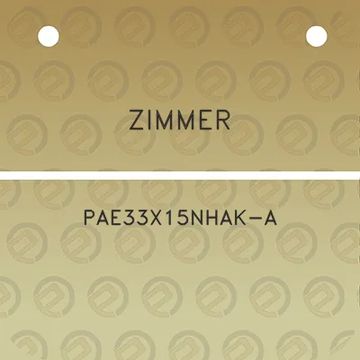 zimmer-pae33x15nhak-a