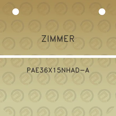 zimmer-pae36x15nhad-a