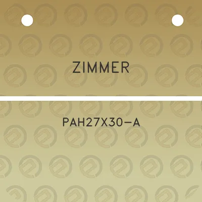 zimmer-pah27x30-a