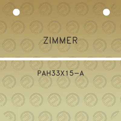 zimmer-pah33x15-a