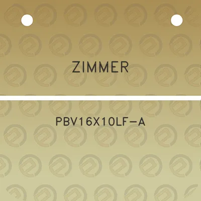 zimmer-pbv16x10lf-a