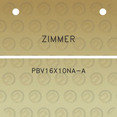 zimmer-pbv16x10na-a