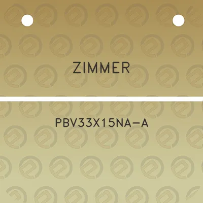 zimmer-pbv33x15na-a