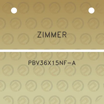 zimmer-pbv36x15nf-a